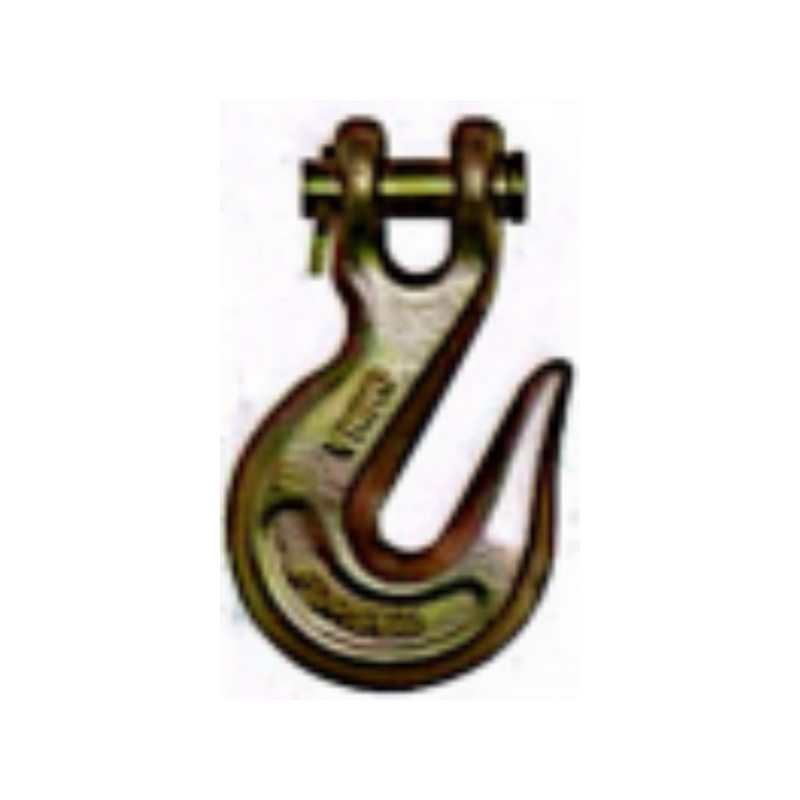 Heavy-Duty Clevis Grab Hook with Safety Latch