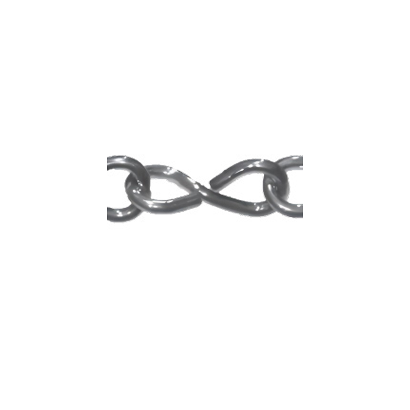 Bright Zinc Plated Low-Carbon Steel Single Jack Chain