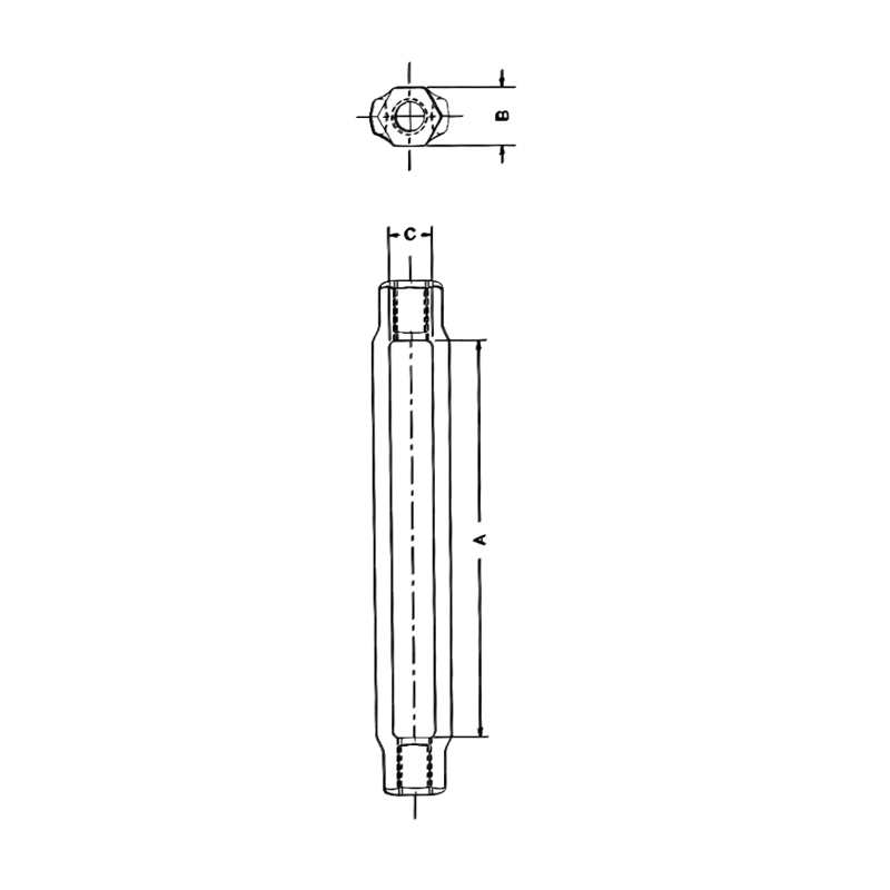 Drop Forged Turnbuckle Body Only