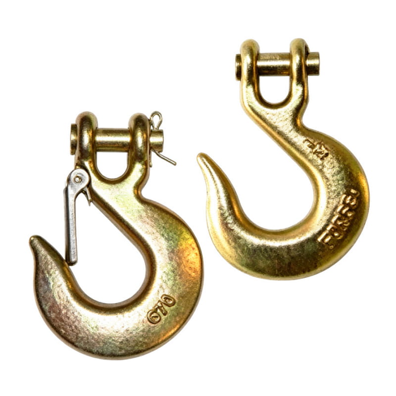 Grade 70 Clevis Slip Hooks With Or Without Latch Yellow