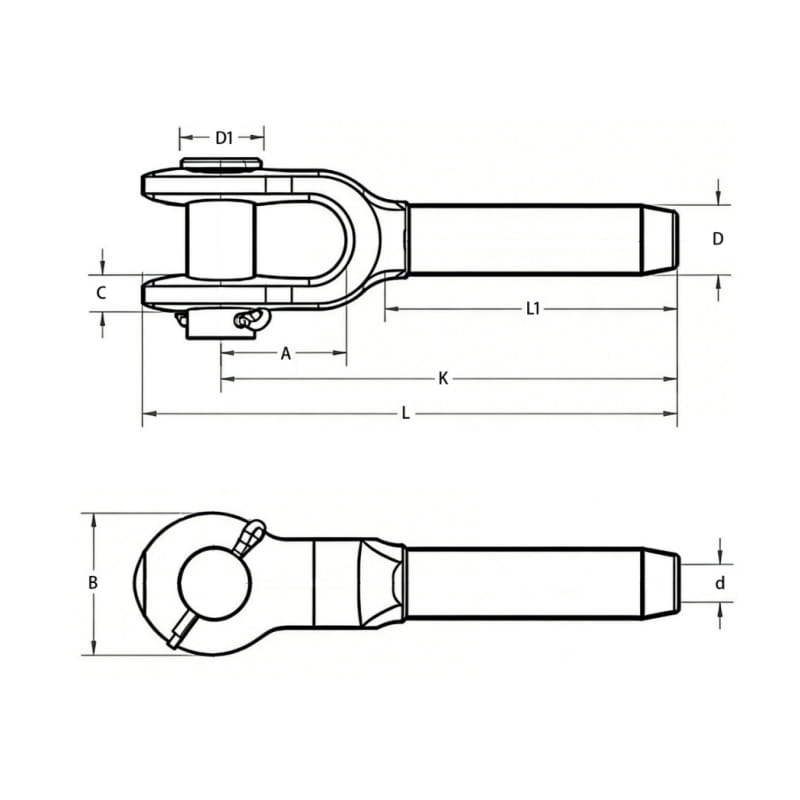 Open Type Steel Ferrule (U Type)