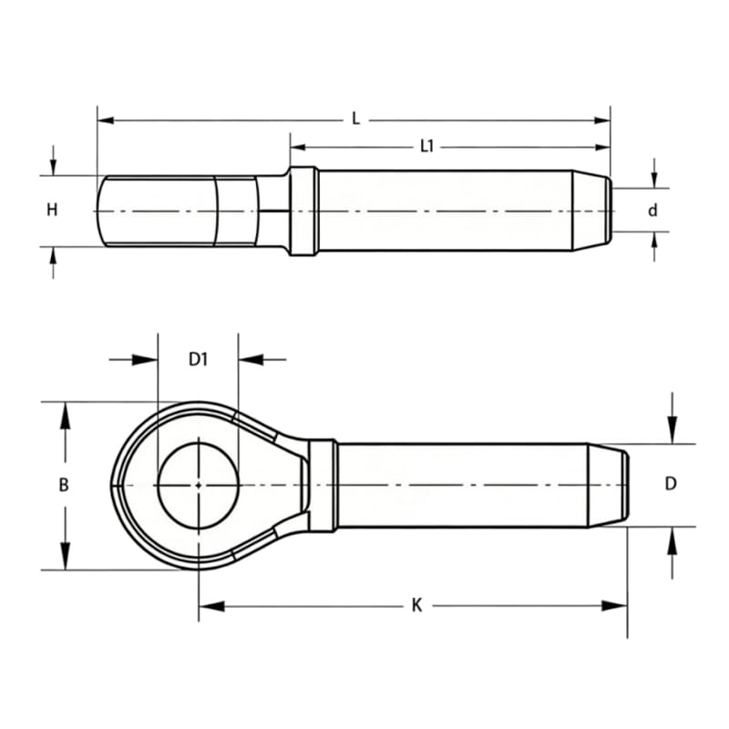 Closed Type Steel Ferrule (O Type)