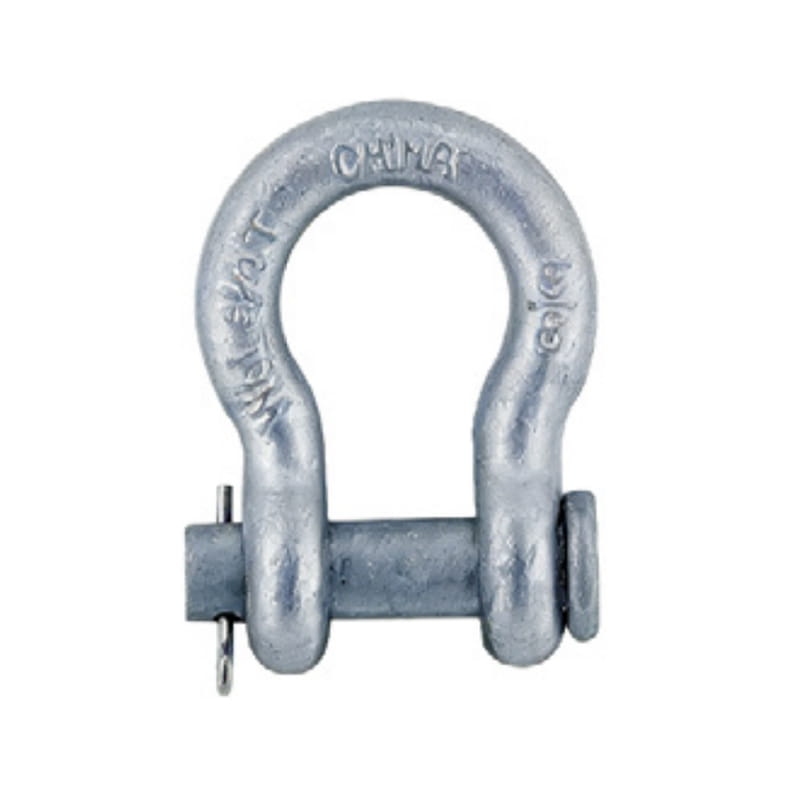 Hot Dip Galvanized Drop Forged Anchor Shackle