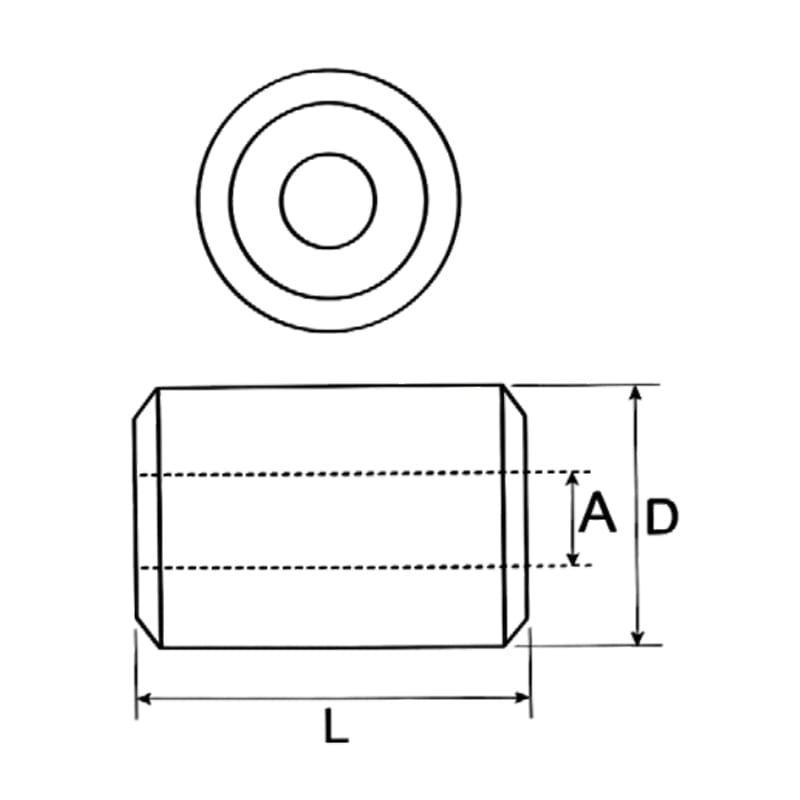 Copper Buttons Stops